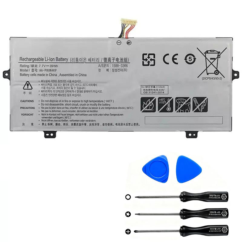 Batterier Samsung AA-PBUN4KP 5120mAh 39Wh