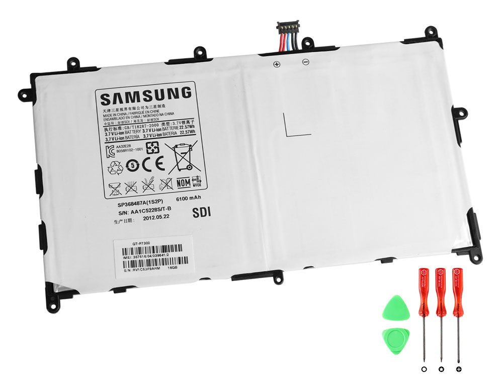 Original 6100mAh Batterier Samsung Galaxy Tab 8.9 4G