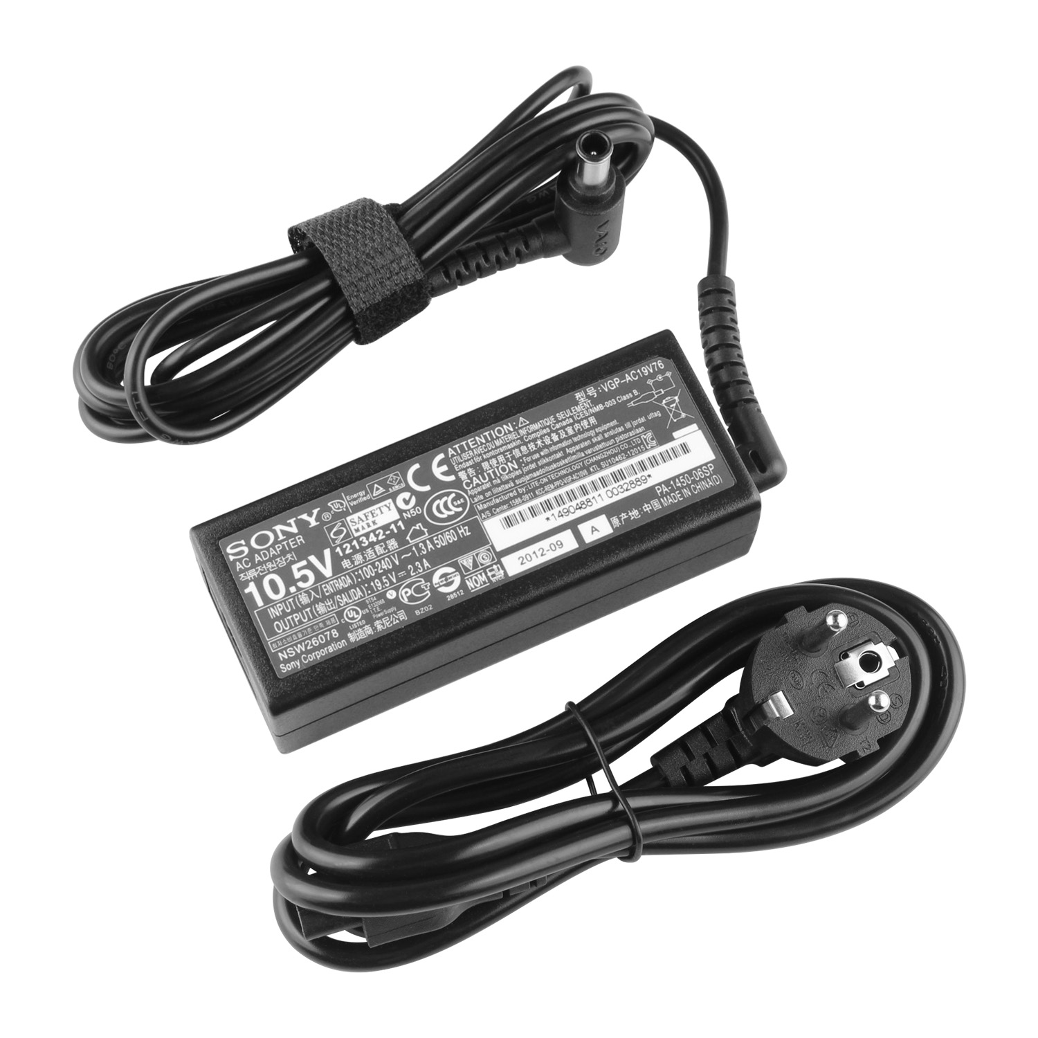 Adapter Laddare Original Sony VAIO Fit 14A 45W + Kabel