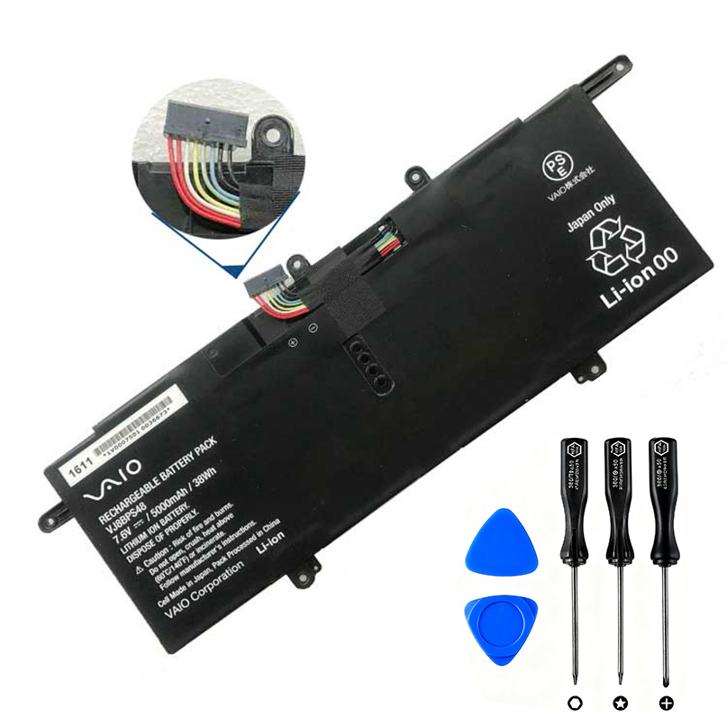 Original Batterier Sony VAIO S11 VJS111 5000mAh 38Wh