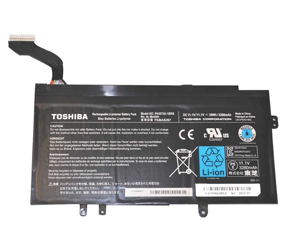 Original 3280mAh 38Wh Batterier Toshiba Satellite U920T-10H