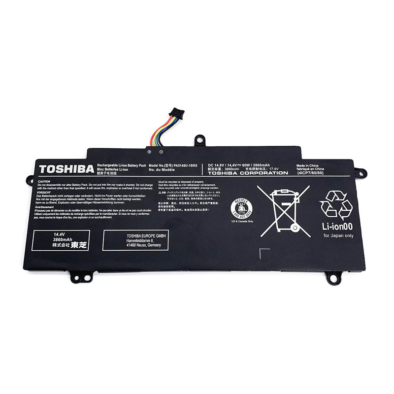 Original Batterier Toshiba 4NCA596080-B001D P000697600 3860mAh 60Wh