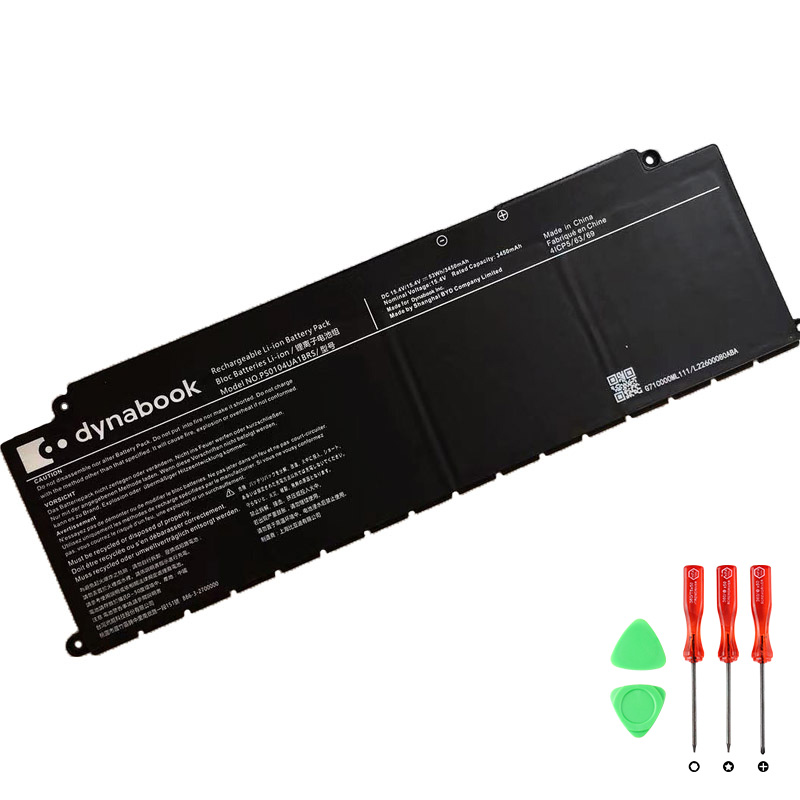 Original Batterier Toshiba Dynabook PS0104UA1BRS 3450mAh 53Wh