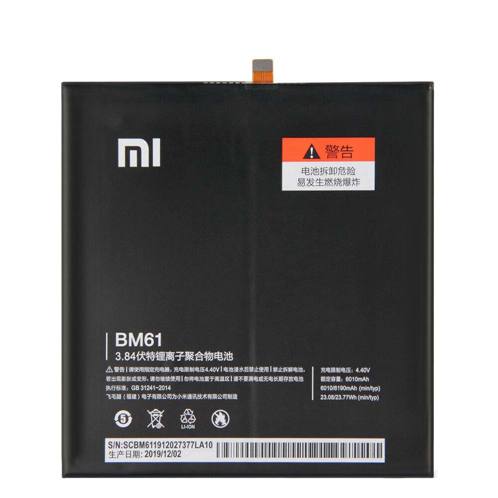 Original Batterier Xiaomi BM61 6010mAh 23.08Wh
